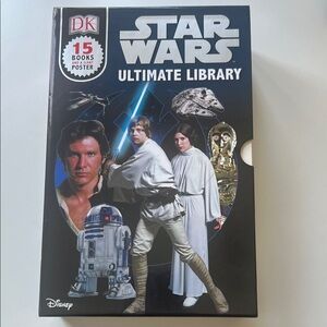 DK Star Wars Ultimate Library Box Set - Black Cover